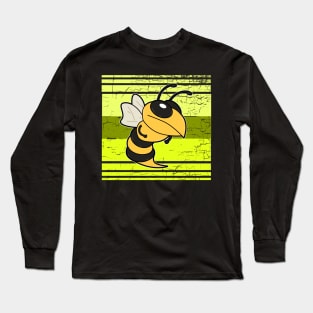 Retro Bee Long Sleeve T-Shirt